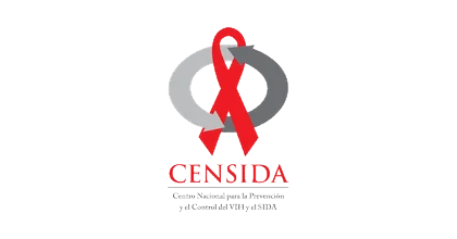 Logo de CENSIDA, aliado de Programa Compañeros A.C.