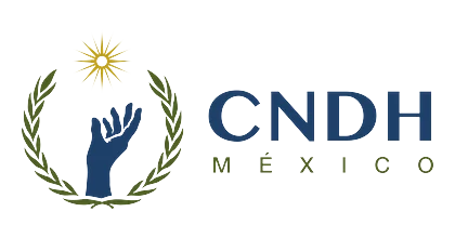 Logo de CNDH México, aliado de Programa Compañeros A.C.