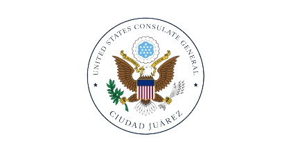 Logo de Consulado General de los Estados Unidos en Ciudad Juárez, aliado de Programa Compañeros A.C.